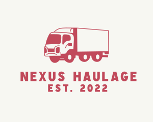 Logistic Truck  Delivery  logo design