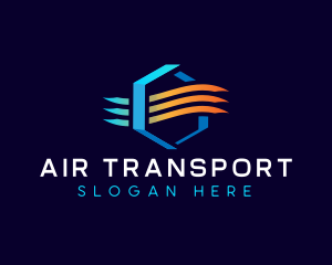 Air Conditioning Wind Airflow  logo design