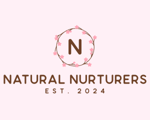 Cherry Blossom Flower logo design