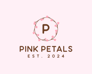 Cherry Blossom Flower logo design