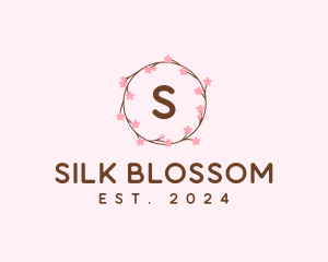 Cherry Blossom Flower logo design