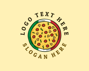 Italian Pizzeria Pizza logo