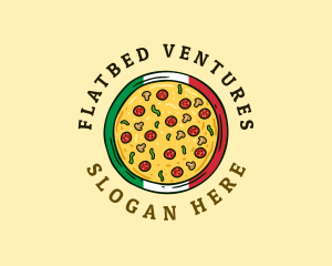 Italian Pizzeria Pizza Logo