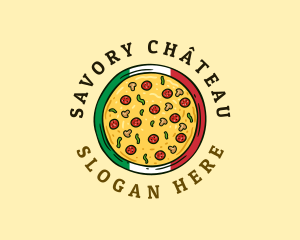 Italian Pizzeria Pizza logo design