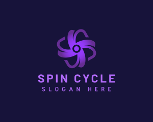 Propeller Motion Fan logo design