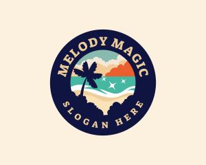 Outdoor Beach Shore Logo