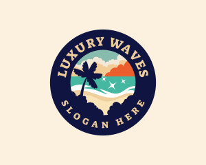 Outdoor Beach Shore logo design