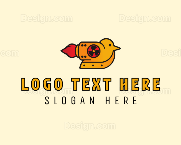 Rocket Powered Duck Logo