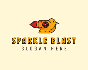 Rocket Powered Bird logo design