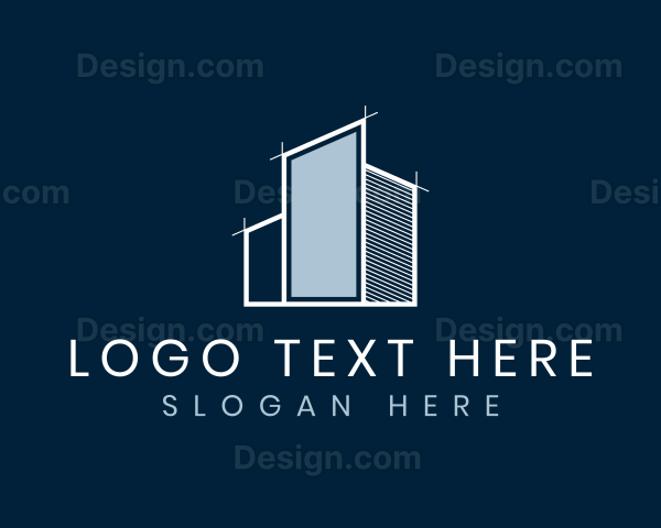 House Construction Building Logo