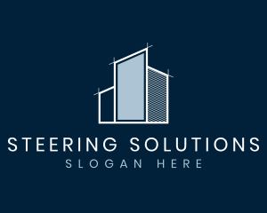 House Construction Building Logo