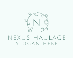 Flower Plant Garden Logo