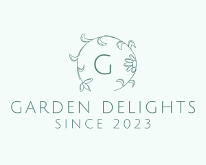 Flower Plant Garden logo design