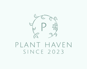 Flower Plant Garden logo design