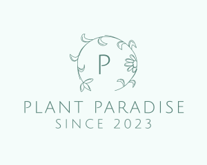 Flower Plant Garden logo design