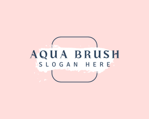 Elegant Paint Brush logo design