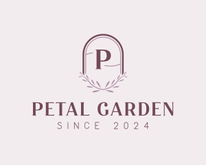 Floral Botanical Wreath Logo