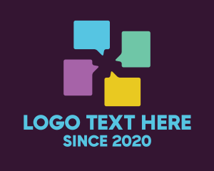 Group - Group Chat Application logo design