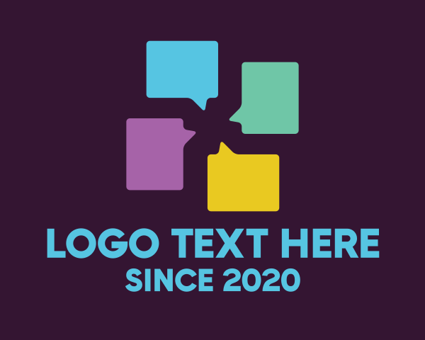 Message logo example 2