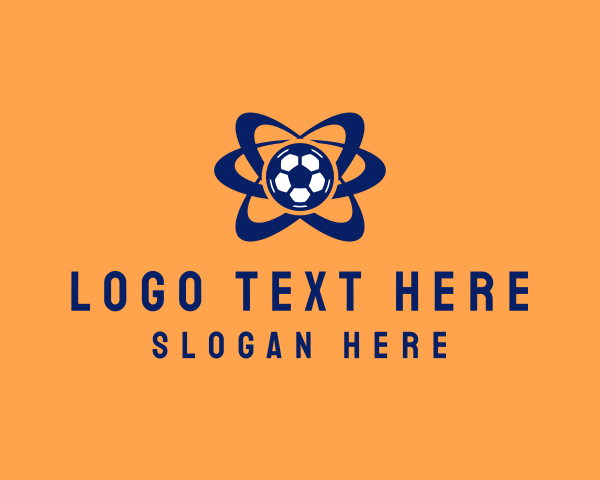 Soccer Player logo example 4