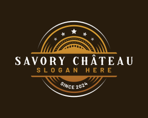 Luxury Winery Badge logo design