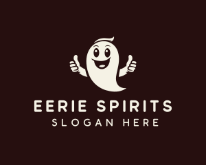 Halloween Ghost Spirit logo design