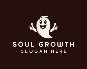 Halloween Ghost Spirit logo