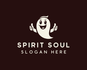 Halloween Ghost Spirit logo