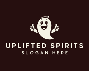 Halloween Ghost Spirit logo design