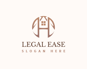Real Estate Letter H Monogram logo