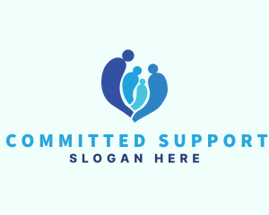 Community Care Family logo design