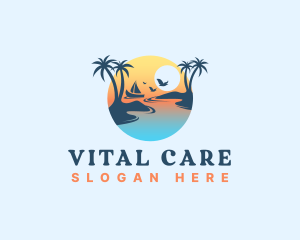 Summer Vacation Island logo