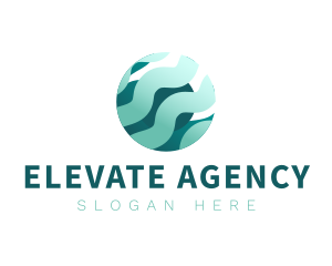 3D Flow Globe logo