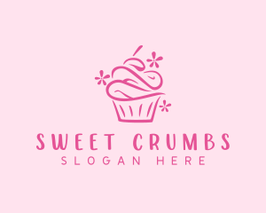 Cupcake Pastry Dessert  logo design