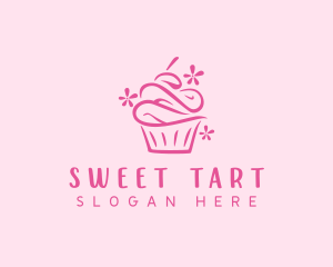 Cupcake Pastry Dessert  logo design