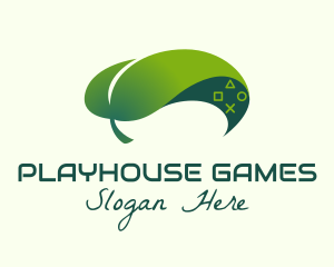 Leaf Game Controller logo design