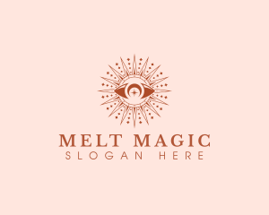 Moon Eye Mystical logo design