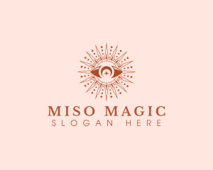 Moon Eye Mystical logo design