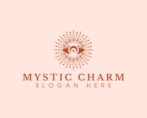 Moon Eye Mystical logo design