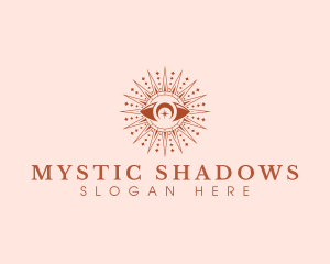 Moon Eye Mystical logo design