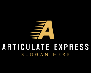 Express Courier Company logo design