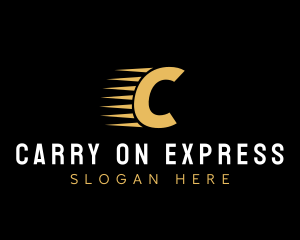 Express Courier Company logo design