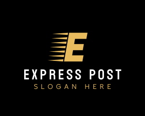 Express Courier Company logo design