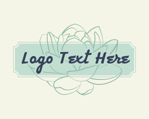 Lotus Floral Banner logo