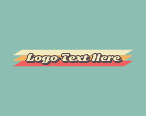 Funky Retro Reggae Logo