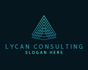 Tech Pyramid Consulting logo design