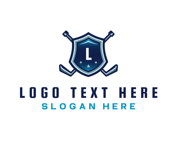 Hockey Stick logo example 3