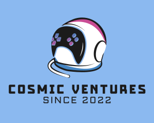Space Astronaut Arcade logo design