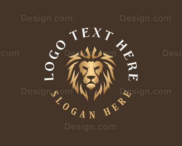 Lion Crown Luxury Logo