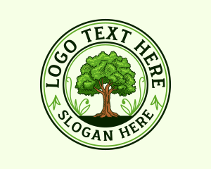 Tree Agriculture Forestry logo